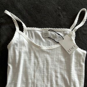 Nwt Leset Pointelle tank
